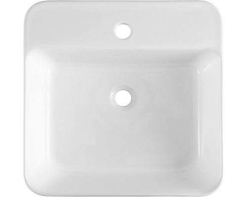 Allen Brau Liberty Раковина чаша 48x47,9x12,6h см с 1 отверстием, цвет: белый 4.32014.20