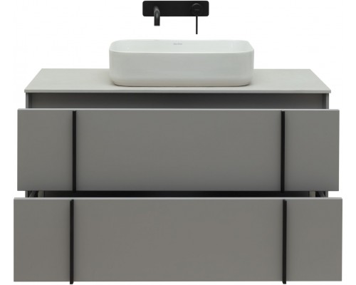 Allen Brau Reality Тумба под раковину 100x46,2x50h см, цвет: платина 1.32007.PGM Allen Brau Reality Тумба под раковину 100x46,2x50h см, цвет: платина 1.32007.PGM