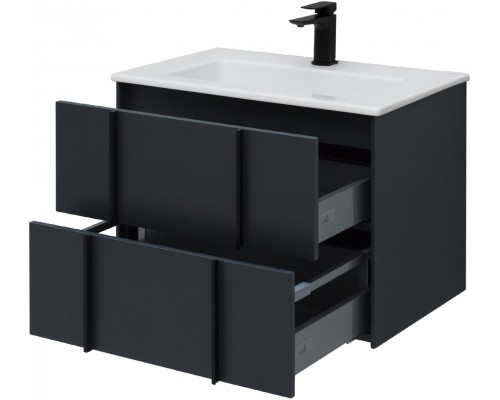 Allen Brau Reality Тумба под раковину 70x46,2x50h см, цвет: антрацит 1.32004.AM