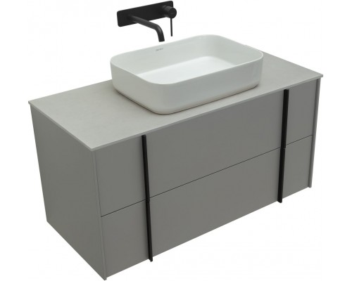 Allen Brau Reality Тумба под раковину 100x46,2x50h см, цвет: платина 1.32007.PGM Allen Brau Reality Тумба под раковину 100x46,2x50h см, цвет: платина 1.32007.PGM