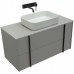 Allen Brau Reality Тумба под раковину 100x46,2x50h см, цвет: платина 1.32007.PGM