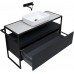 Allen Brau Priority Тумба под раковину 120x45x75h см, цвет: антрацит 1.31004.AM