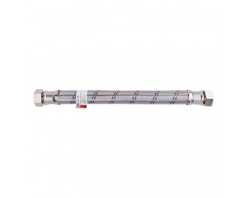 Подводка гибкая д/воды нерж Н1"-Н1" L=1м лат/г ГИГАНТ AQUALINE 04966 Подводка гибкая д/воды нерж Н1"-Н1" L=1м лат/г ГИГАНТ AQUALINE 04966