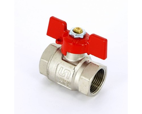Кран шаровой ВВ 3/4" UNI-FITT полнопроходной бабочка ETALON Кран шаровой ВВ 3/4" UNI-FITT полнопроходной бабочка ETALON