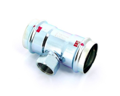 Тройник пресс-В Prestabo Viega 54х1"х54 оцинк.сталь SC-Contur