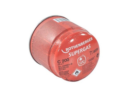 Баллон проп-бутан SuperGaz 190гр Rothenberger 35901-В