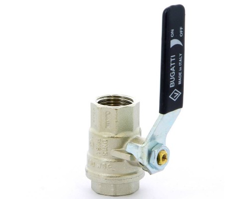Кран шаровой Oregon Bugatti ВВ плоский рычаг 1/2"