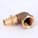Угол надвижной В бронза REHAU 16х1/2" RX+
