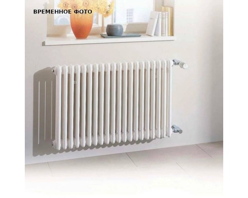 Радиатор TESI 2, H 600 мм, 20 секций, подкл. 25 (1/2" вентиль сверху)