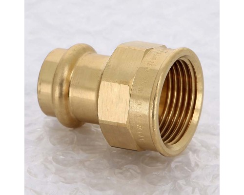 Муфта пресс-В бронза Sanpress VIEGA 22x1" Муфта пресс-В бронза Sanpress VIEGA 22x1"