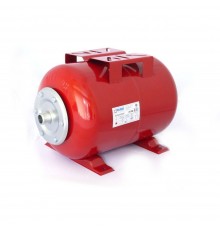 Бак расширительный BELAMOS (гидроаккумулятор) 24HW красный, горизонтальный
