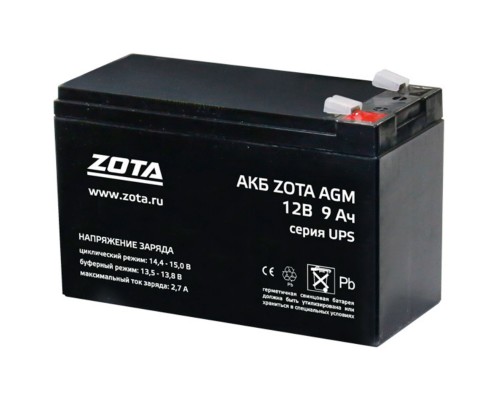 Батарея аккумуляторная ZOTA GEL 65-12