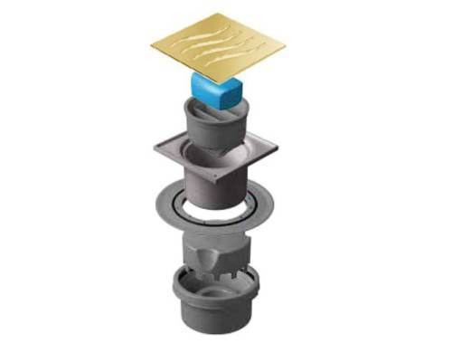 Трап точечный PESTAN Confluo Standard 10Х10 Vertical Dry Gold Трап точечный PESTAN Confluo Standard 10Х10 Vertical Dry Gold