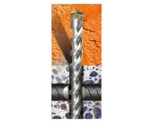 Бур Кратон SDS-plus по бетону с арматурой AX ф12 х 160 мм