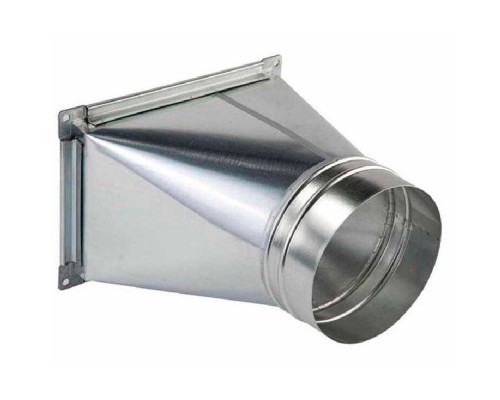 Переход ЕВРОВЕНТ (КрПр) 160-200х200-200 (оц.ст.0.5/R20)