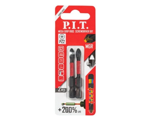 Бита ударная P.I.T. PZ2x50 мм (2) (ASDR02-50PZ2)