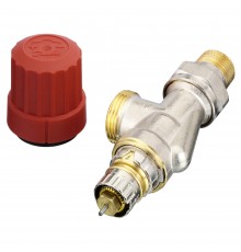 Клапан радиаторного терморегулятора Danfoss RA-N 15, угловой UK, наружн. резьба