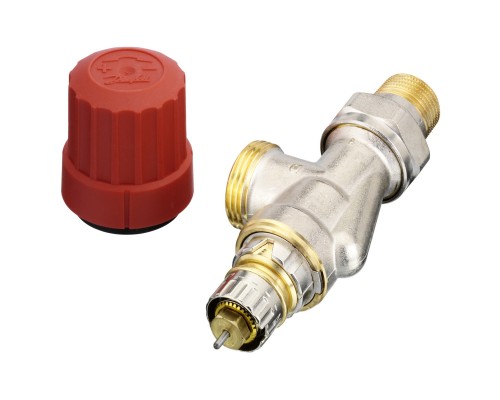 Клапан радиаторного терморегулятора Danfoss RA-N 15, угловой UK, наружн. резьба