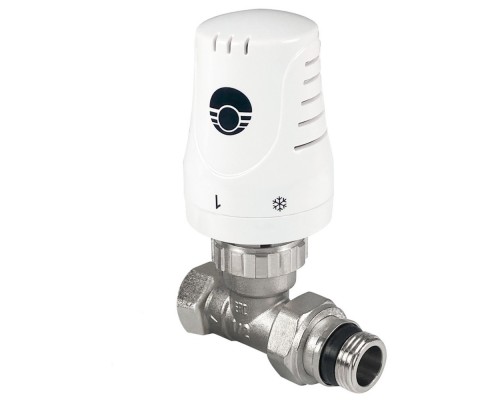 Клапан термостатический с головкой прямой 1/2 VALFEX (VF.048.N.012)