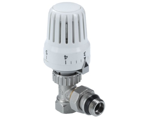 Клапан термостатический с головкой угловой 1/2" (Valtec VT.47)