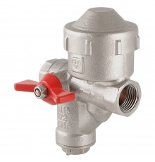 Кран шаровый с фильтром и редуктором давления ВВ внутренняя резьба 1/2" (Valtec VT.299) (левый)