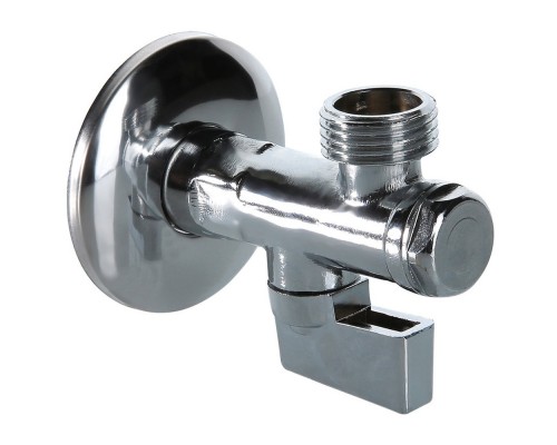 Кран шаровый угловой для подкл. сантех. приборов с фильтром НН НАР резьба 1/2*1/2 (Valtec VT.282)