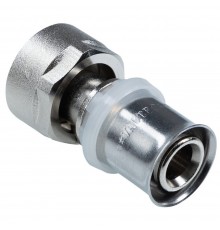 Пресс-муфта с накидной гайкой 16*3/4" для коллектора (Valtec) VT.712