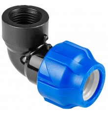 Отвод ПНД компрессионный ВР 32*3/4" внутренняя резьба (VALFEX)