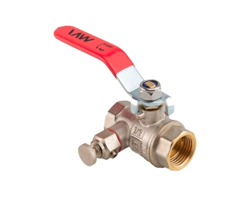 Кран шаровой с дренажем MVI BV.830.04