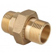 Соединитель Gappo прямой (Американка) НР-НР латунная 3/4"