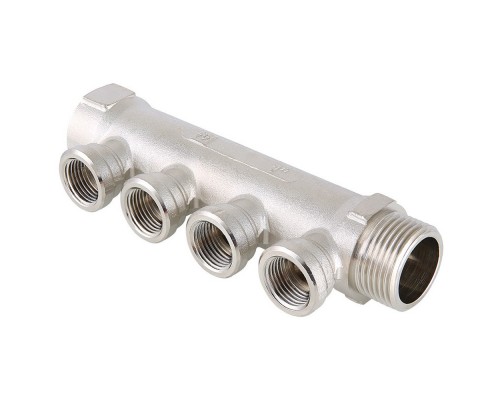 Коллектор внутренняя резьба 4 выхода 1" * 1/2" (VTc.550.N) (Valtec)