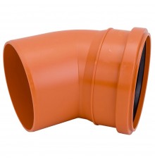 Отвод ПП D 160*45гр. СИНИКОН Универсал