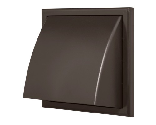 Вывод стенной Дубль с обратным клапаном 175х175 с выходом 125 МВ 122 ВК кор.