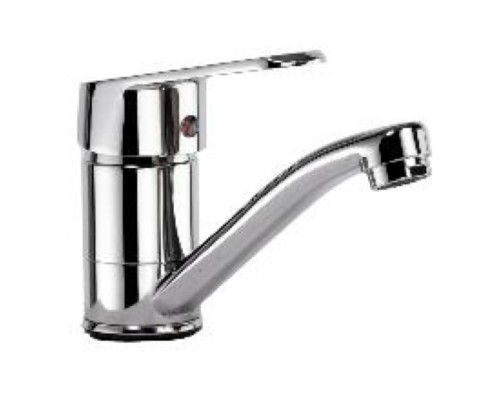 Смеситель АМУР д/кухни 40 мм, п/гайку, излив 15см.,хром L5102 (10) Арт. BY 3069Z