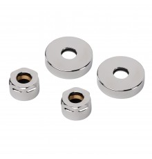 Набор подключения Royal Thermo Design 3/4" ЕК - 15 мм (хром)