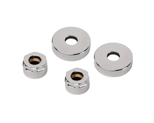 Набор подключения Royal Thermo Design 3/4" ЕК - 15 мм (хром)