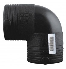 Отвод Xinda 90 гр 063 мм ПЭ100+ SDR11 эл.св.