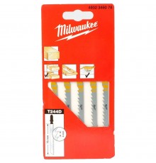 Полотно для лобзика Milwaukee T244D 75мм, упак_5