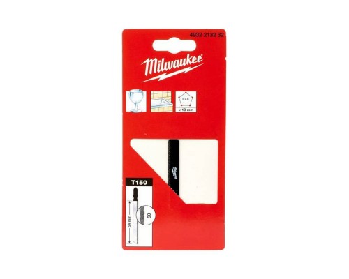 Полотно для лобзика Milwaukee T150 54мм зерн.50