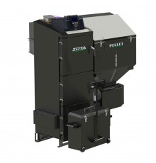 Котел пеллетный ZOTA Pellet Black 21кВт 2R-300 автоматический. комплект