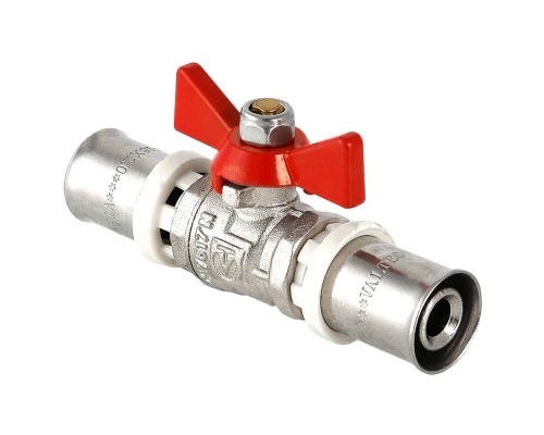 Кран шаровый под пресс 16мм (Valtec VT.243) уп 12 шт