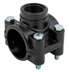 Седелка ПНД компрессионная ВР 50*1" внутренняя резьба (ТПК-АКВА)