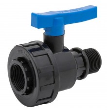 Кран шаровой ТПК-АКВА компрессионный ВР/НР 1 1/4" х 1 1/4", 552114114