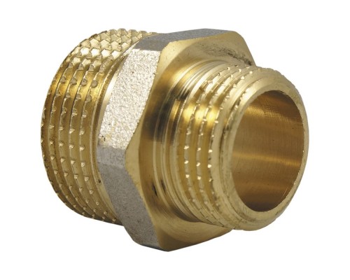 Ниппель-переходник НН наружная резьба 1 1/4"х 3/4" (JIF 201) уп 10 шт