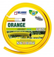 Шланг поливочный Belamos Оранж диаметр 3/4" армированный желтый (Италия) (бухта 25м)