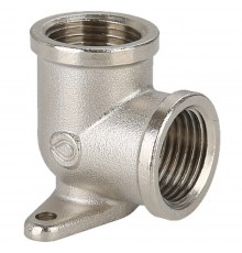 Угольник Gappo с креплением ВР-ВР никелированный 1/2"