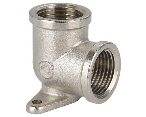 Угольник Gappo с креплением ВР-ВР никелированный 1/2"