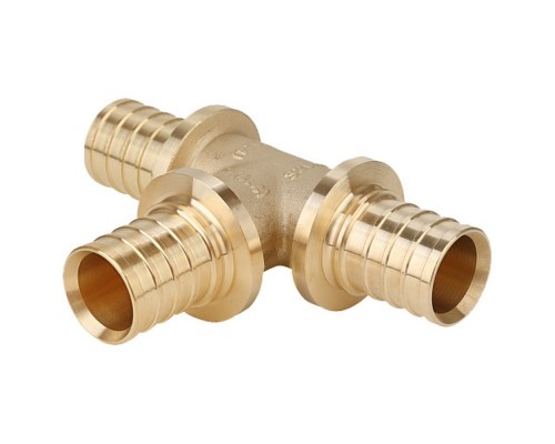 Тройник Gappo равнопроходной латунный 16