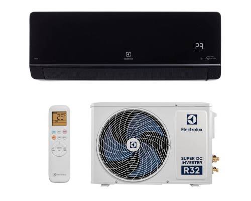 Сплит-система инверторного типа Electrolux Onix Super DC EACS/I-12HIX-BLACK/N8 комплект с Wi-Fi