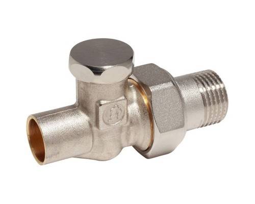 Клапан отсечной Giacomini прямой под пайку 1/2" x 15, R17CX003